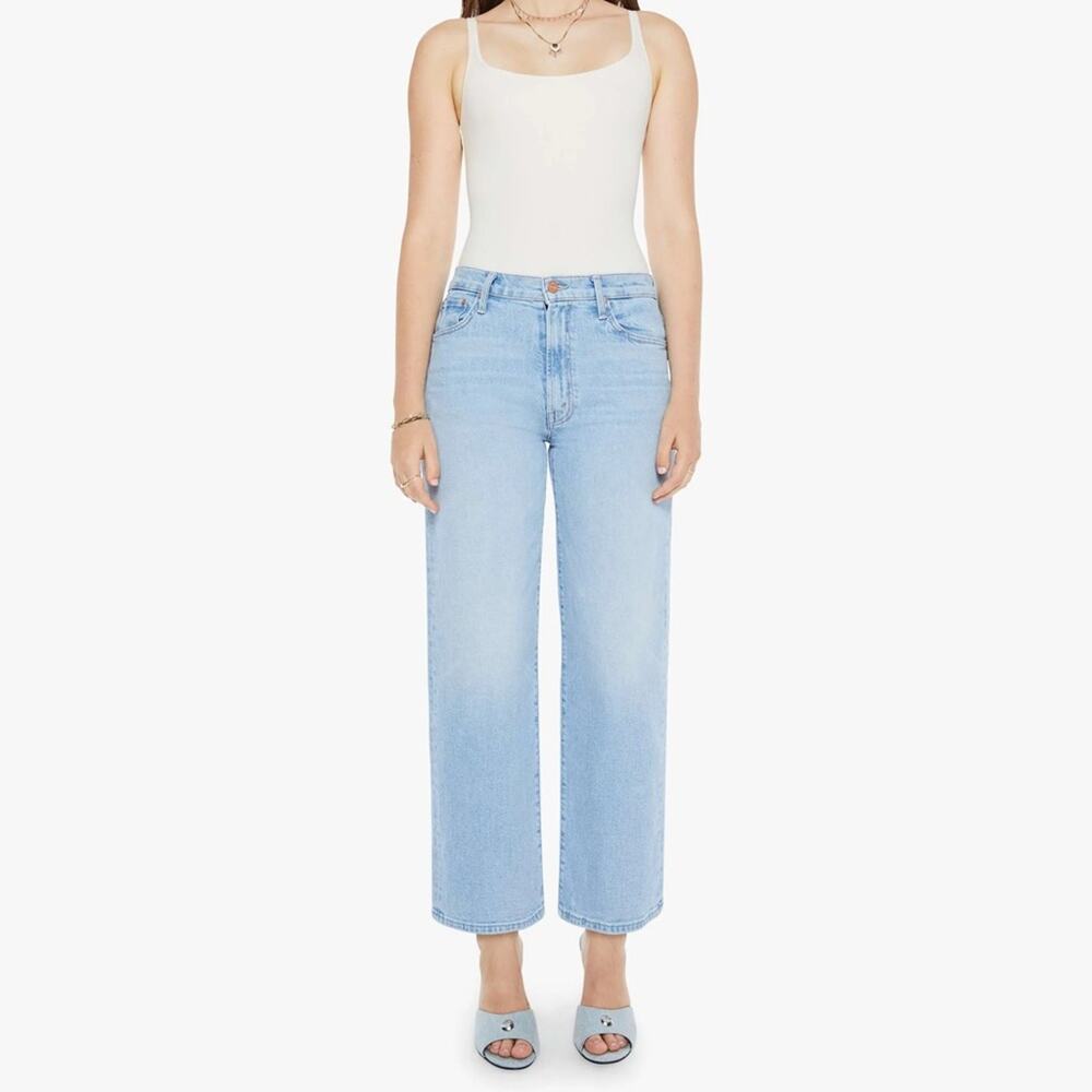 MOTHER The Dodger Ankle Jeans in Lets Get It Together Womens 30 Slouchy Straight